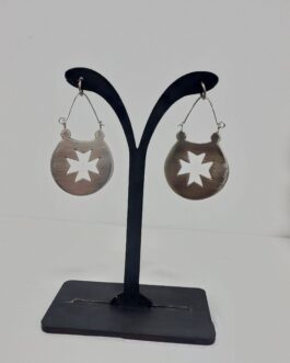 Aros alpaca estrella calada