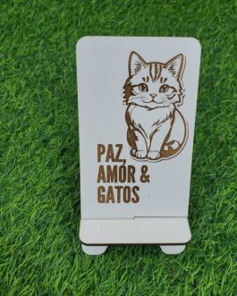 Porta celular mdf corte y grabado laser personalizados frases entretenidas