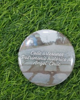 Imán solo chapita recuerdo Angol