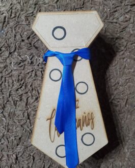 Caja corbata con bon o bon