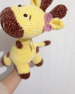 Jirafa amigurumis a crochet