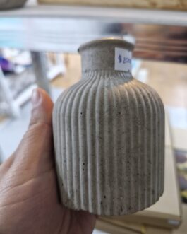 Porta flores secas ranurados