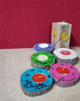 Velas de madera