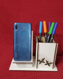 Porta lápiz mdf + porta celular u otro diseños