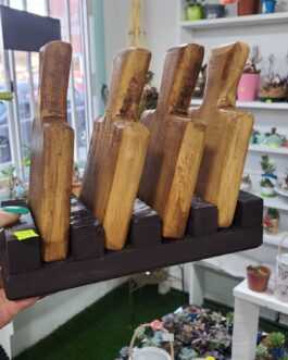 Posa vasos forma tablas de picar