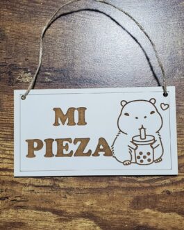 Letrero Mi Pieza