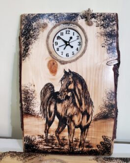 Reloj mural madera grande