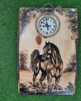 Reloj mural madera grande