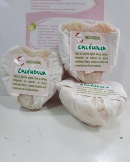 Jabones Caléndula 100gms (forma de corazón)