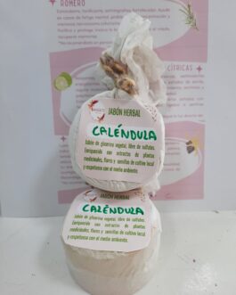 Jabones Caléndula  80gms (forma redonda)