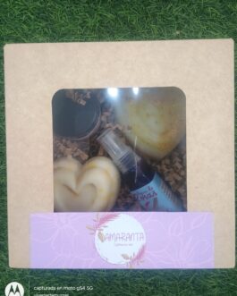 Pack caja cosmética natural