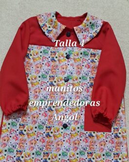Delantal párvulos talla 4