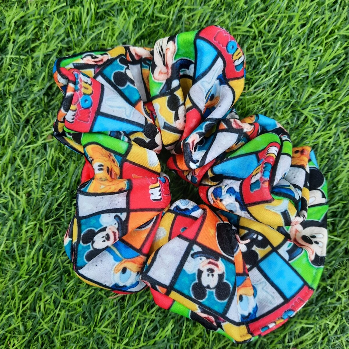 Scrunchies estampados - Imagen 4