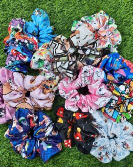 Scrunchies estampados
