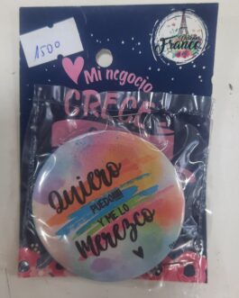 Chapitas llaveros o espejo