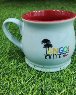 Mate- tazas cerámica Recuerdo de Angol