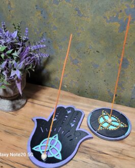 Porta incienso doble capa