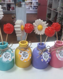 Floreros de Yeso